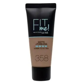 Fit Me Matte And Poreless Foundation 358 Latte