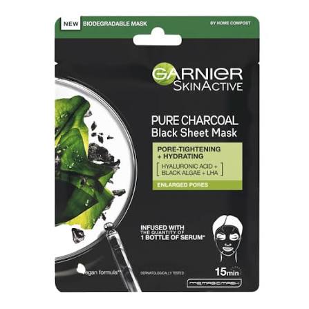 Hydrabomb Tissue Mask Charcoal Algae