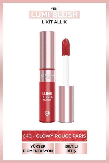 Lumi Liquid Blush 640 Glowy Rouge Paris