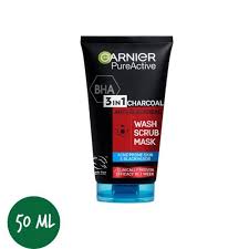 Pure Active 3 in 1 Cleanser Wash, Scrub, & Mask 50Ml