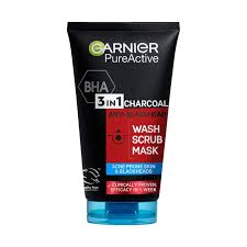 Pure Active Cleanser 3 in 1 Wash, Scrub, Mask 150Ml